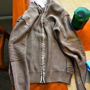 Buckle Turtleneck Sweater